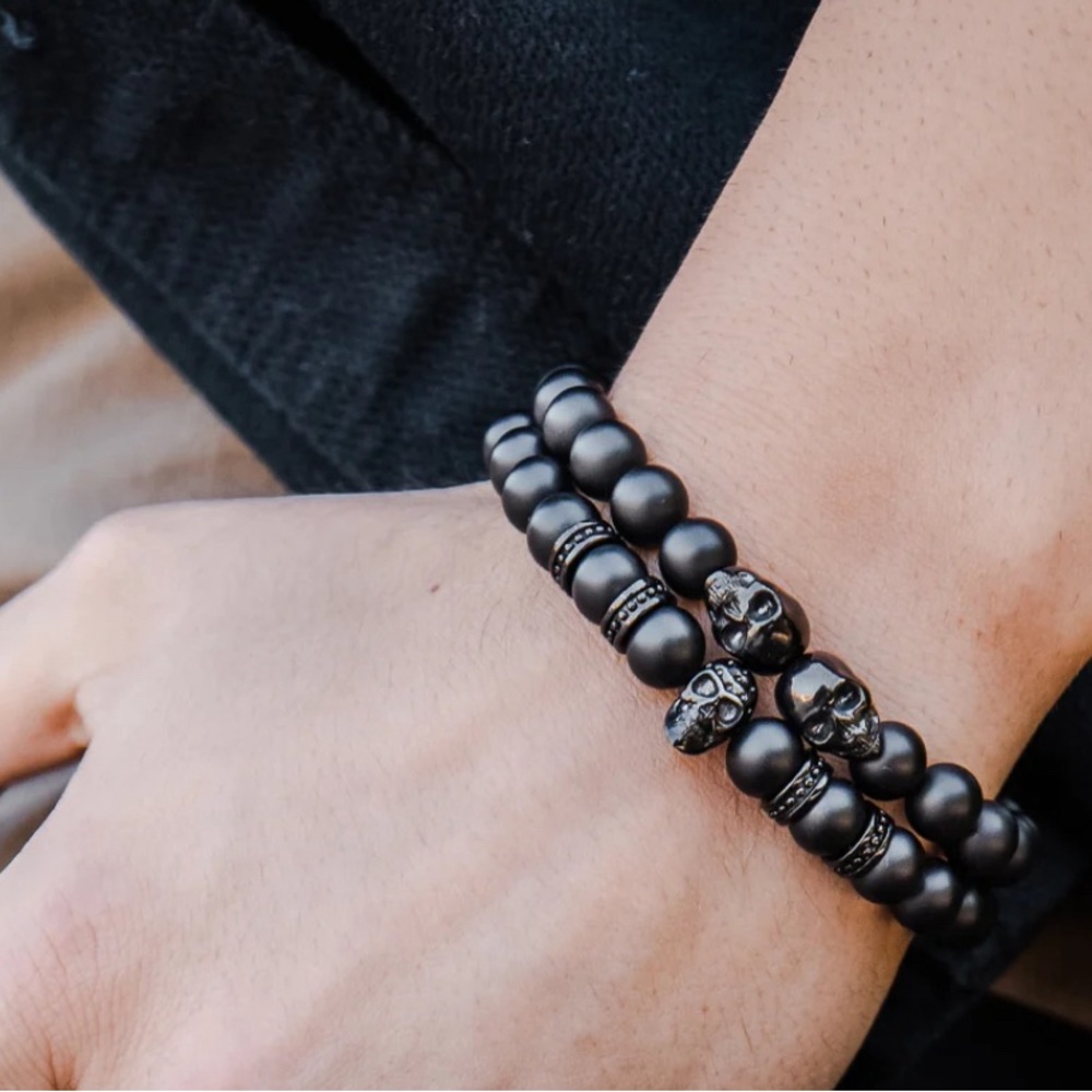 Skeletonhd Phantom Stack - Black Natural Agate St… - image 2